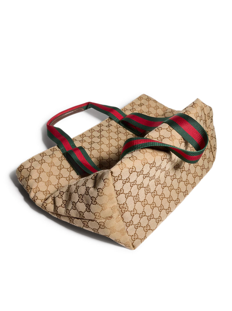 Gucci Men Small Gg Print Shopping Bag GUCCI