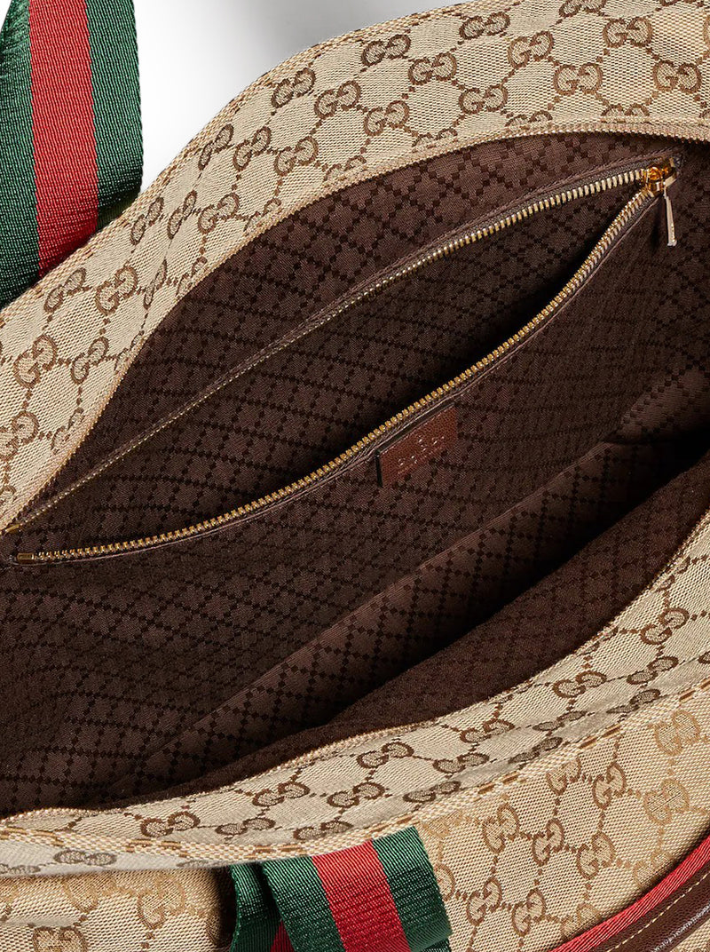 Gucci Men Small Gg Print Shopping Bag GUCCI