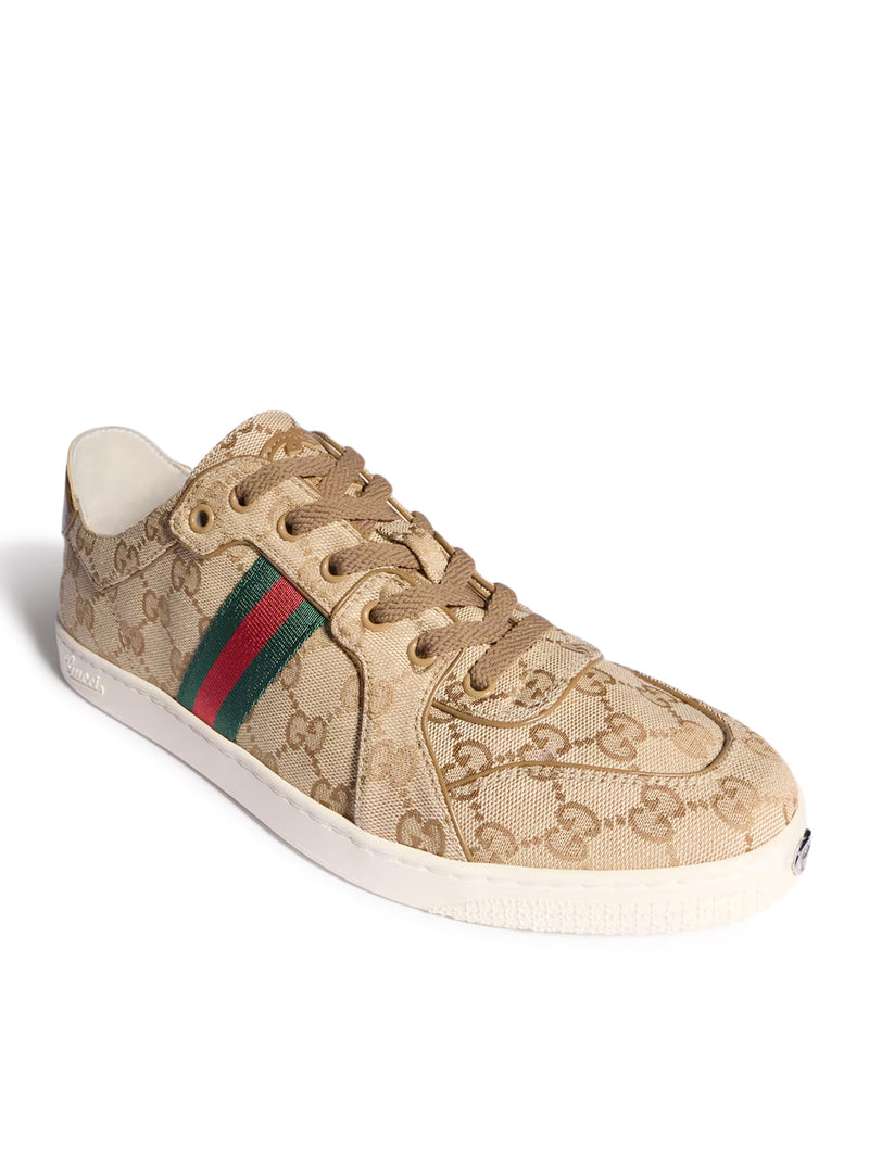 Gucci Men Low Stretch Gg Sneakers GUCCI