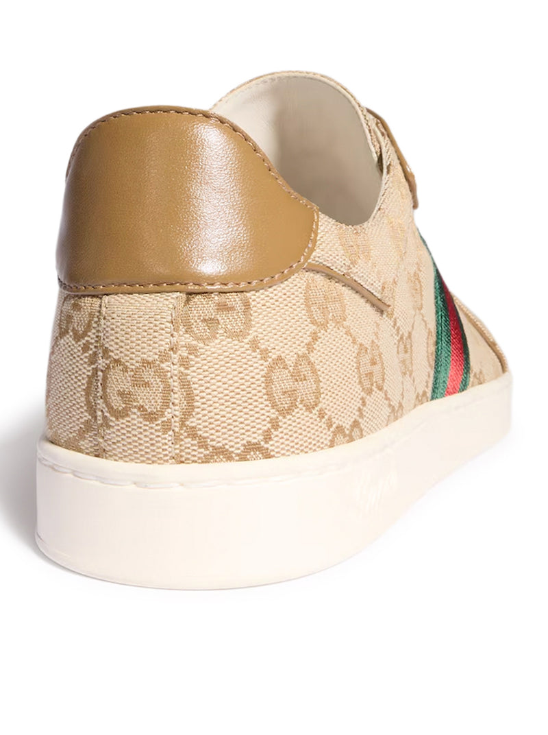 Gucci Men Low Stretch Gg Sneakers GUCCI