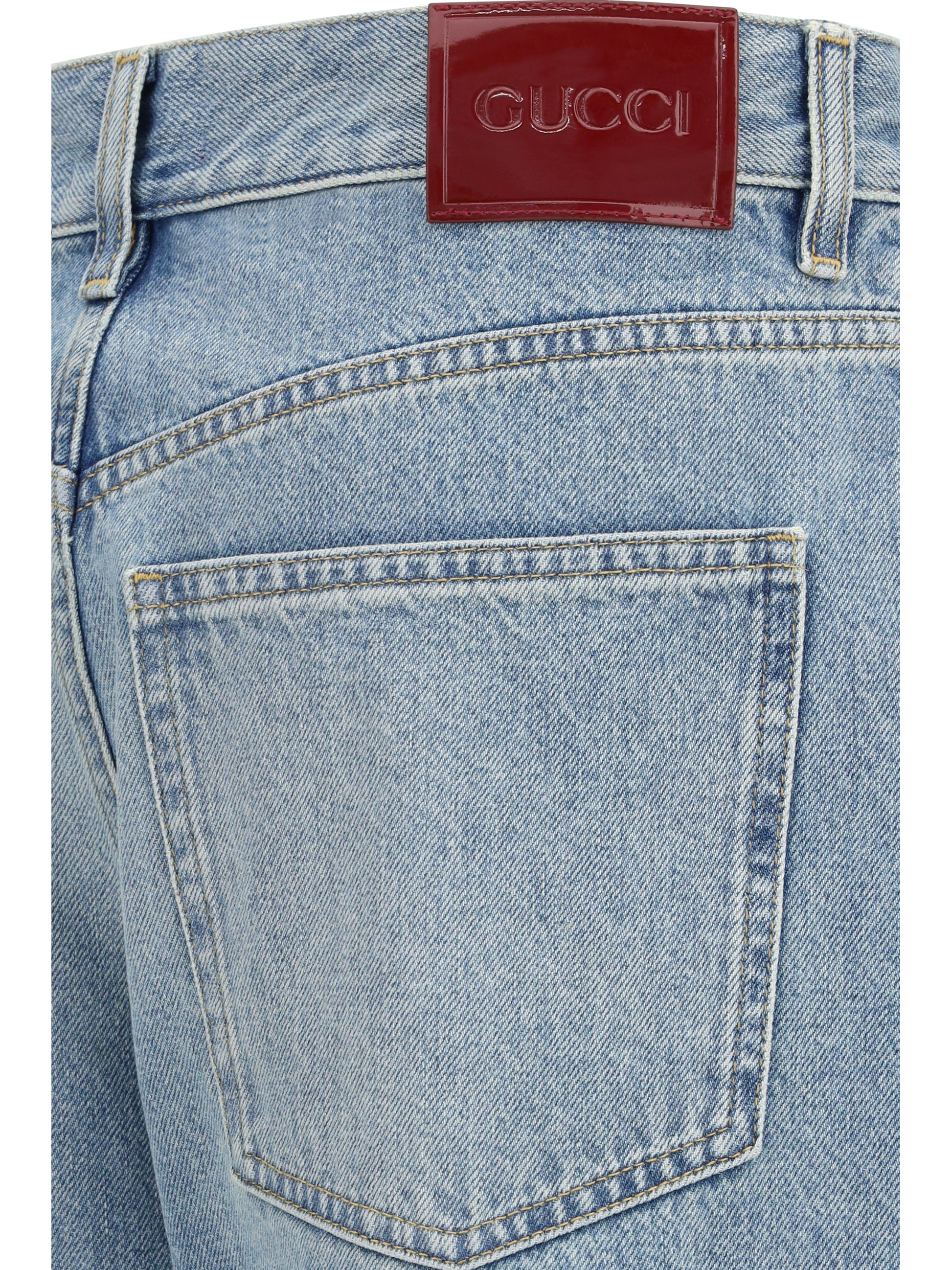 Gucci Women Cotton Jeans GUCCI
