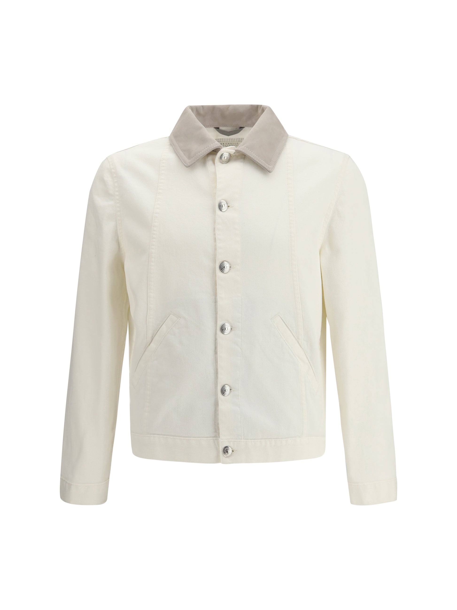 Brunello Cucinelli Men Denim Jacket BRUNELLO CUCINELLI