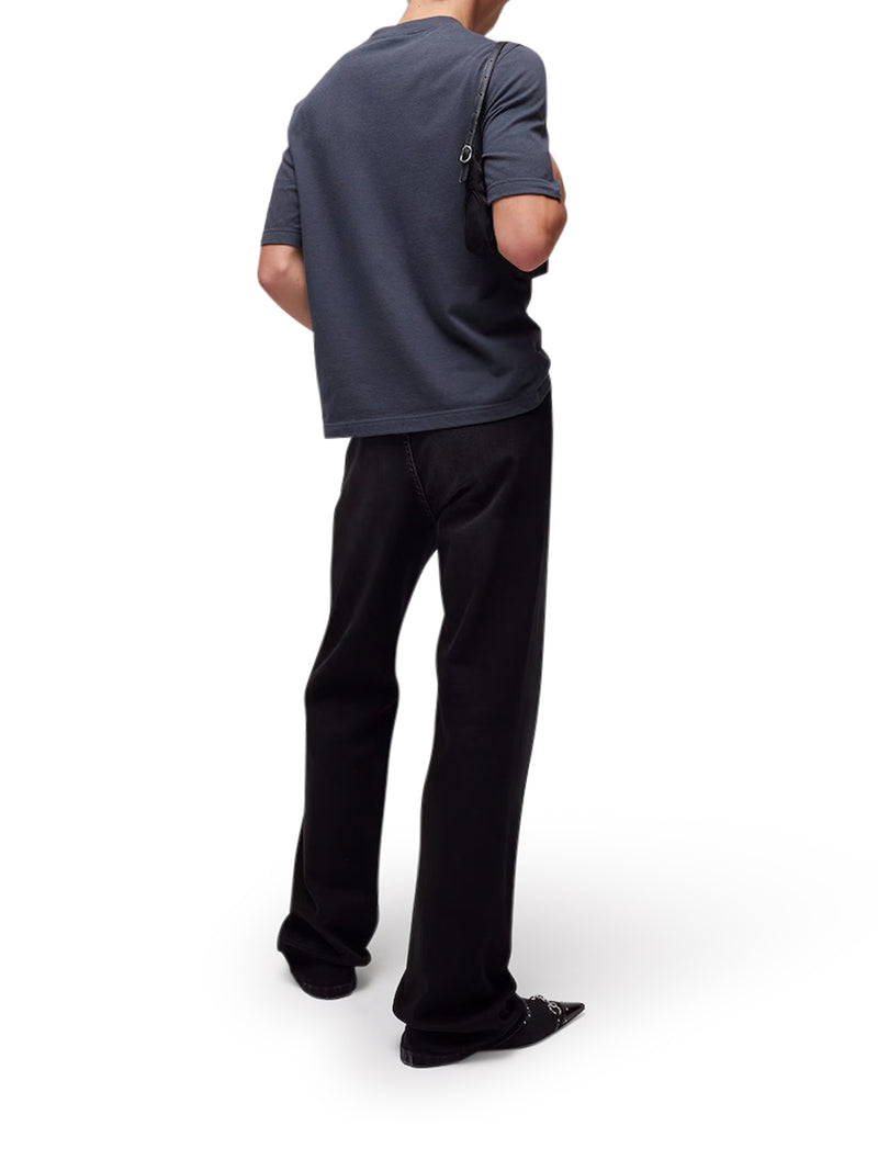 Gucci Men Cotton Jersey T-Shirt With Devoré Detail GUCCI