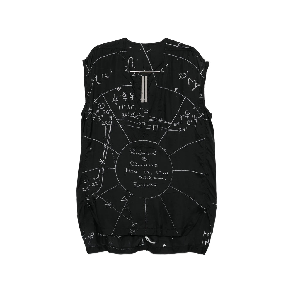 Rick Owens Black T-Shirts & Vests - Vests & Tanks Men RICK OWENS