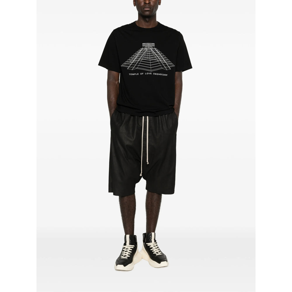 Rick Owens Black T-Shirts & Vests - T-Shirts Men RICK OWENS