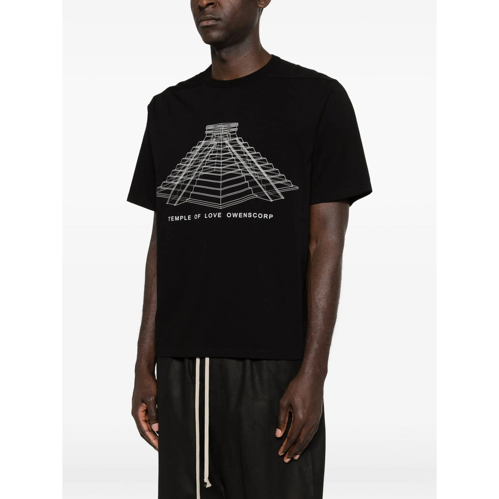 Rick Owens Black T-Shirts & Vests - T-Shirts Men RICK OWENS
