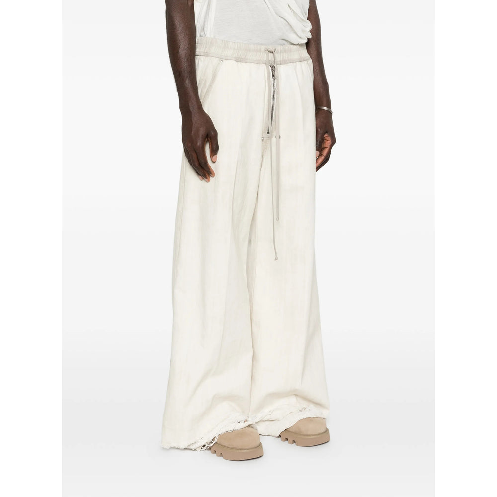 Rick Owens Neutrals Trousers - Loose Fit Men RICK OWENS