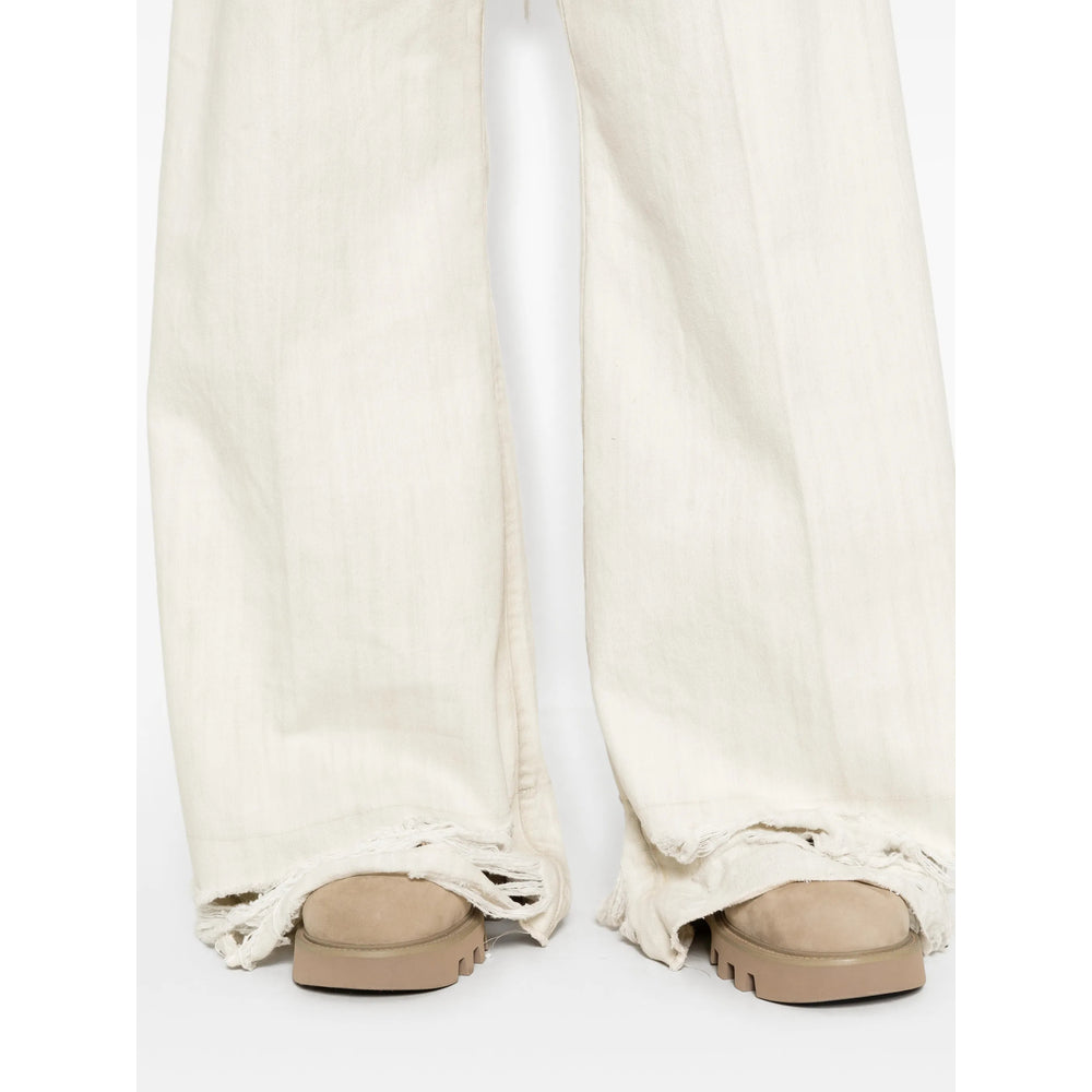 Rick Owens Neutrals Trousers - Loose Fit Men RICK OWENS
