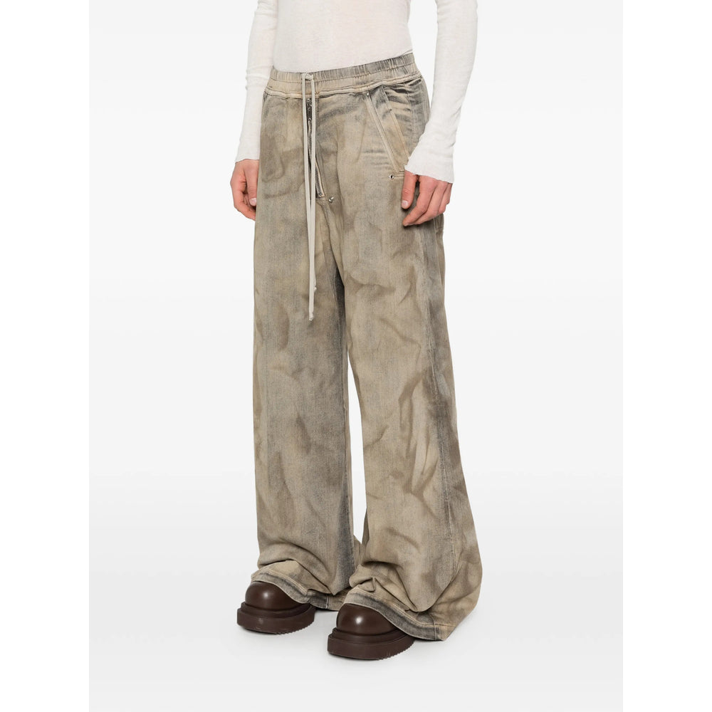 Rick Owens Neutrals Denim - Wide-Leg Jeans Men RICK OWENS
