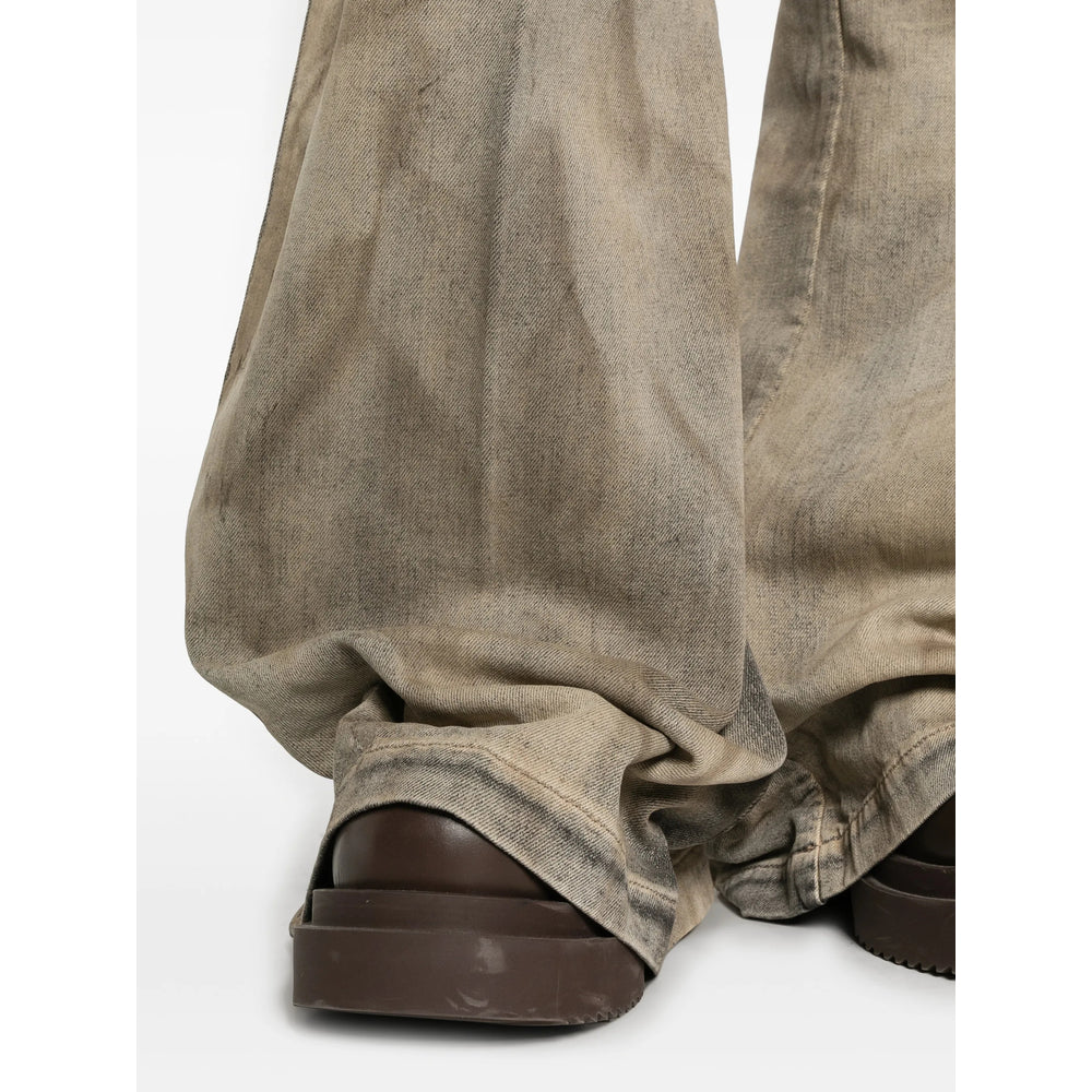 Rick Owens Neutrals Denim - Wide-Leg Jeans Men RICK OWENS