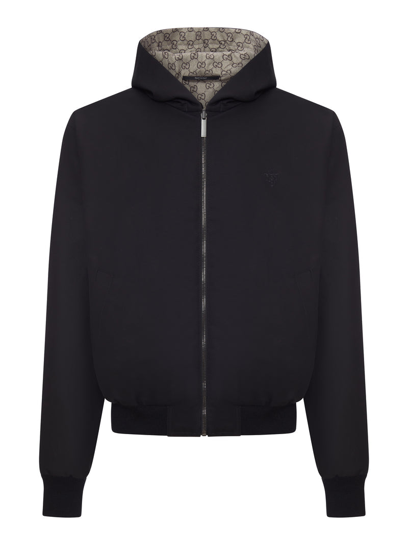 Gucci Men Reversible Zip-Up Jacket In Cotton Fabric GUCCI