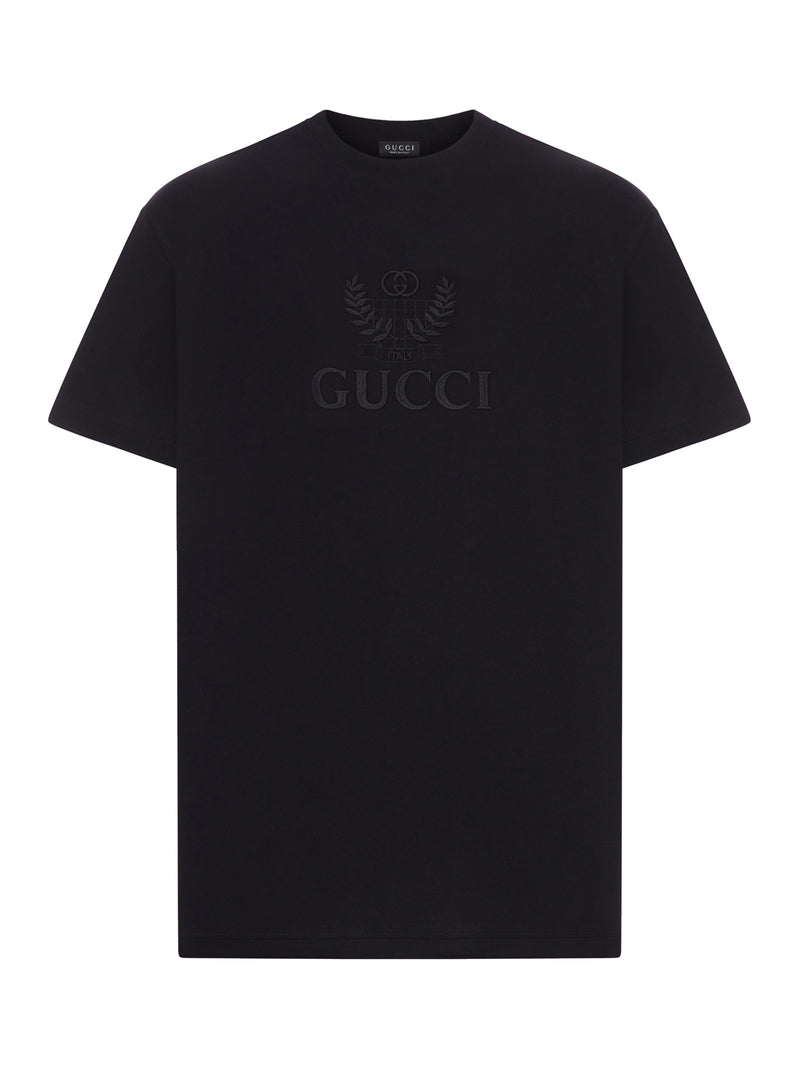 Gucci Men Cotton Jersey T-Shirt With Embroidery GUCCI