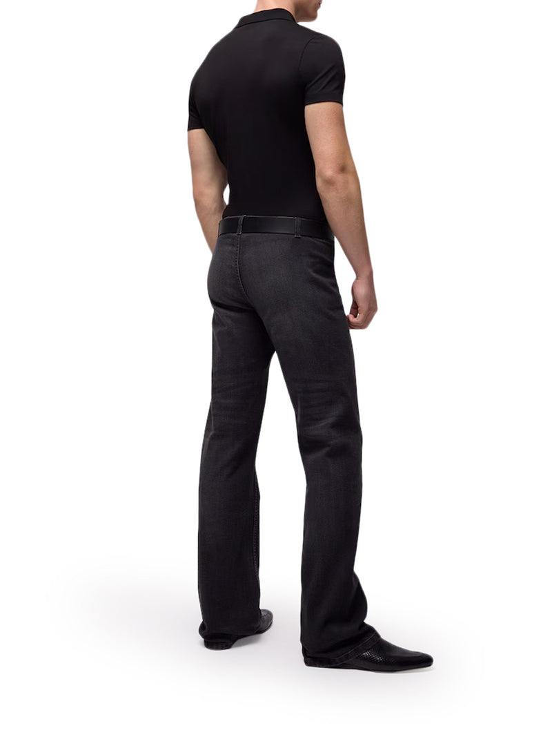 Gucci Men Cotton Jersey Polo Shirt With Embroidery GUCCI