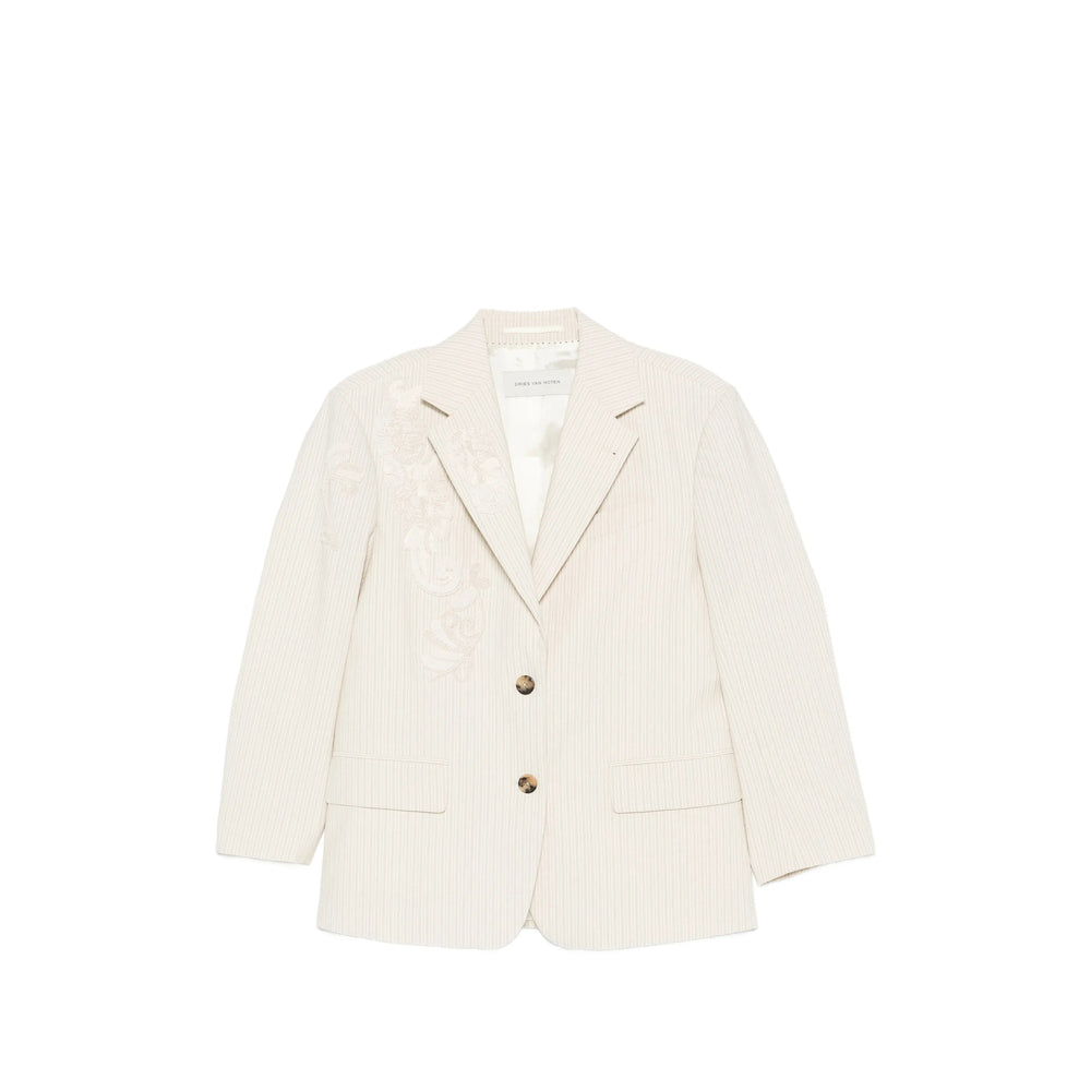 Dries Van Noten Neutrals Jackets - Blazers Women DRIES VAN NOTEN