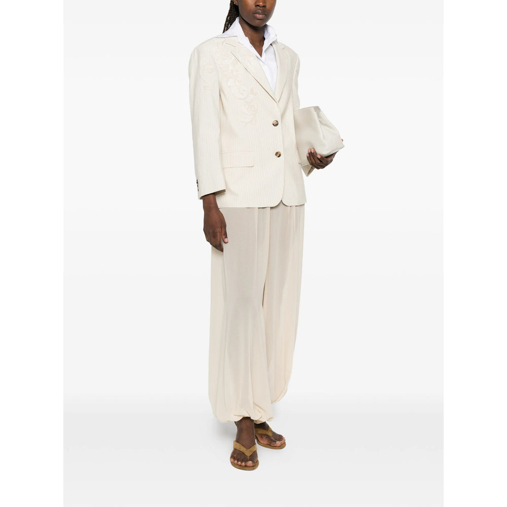 Dries Van Noten Neutrals Jackets - Blazers Women DRIES VAN NOTEN