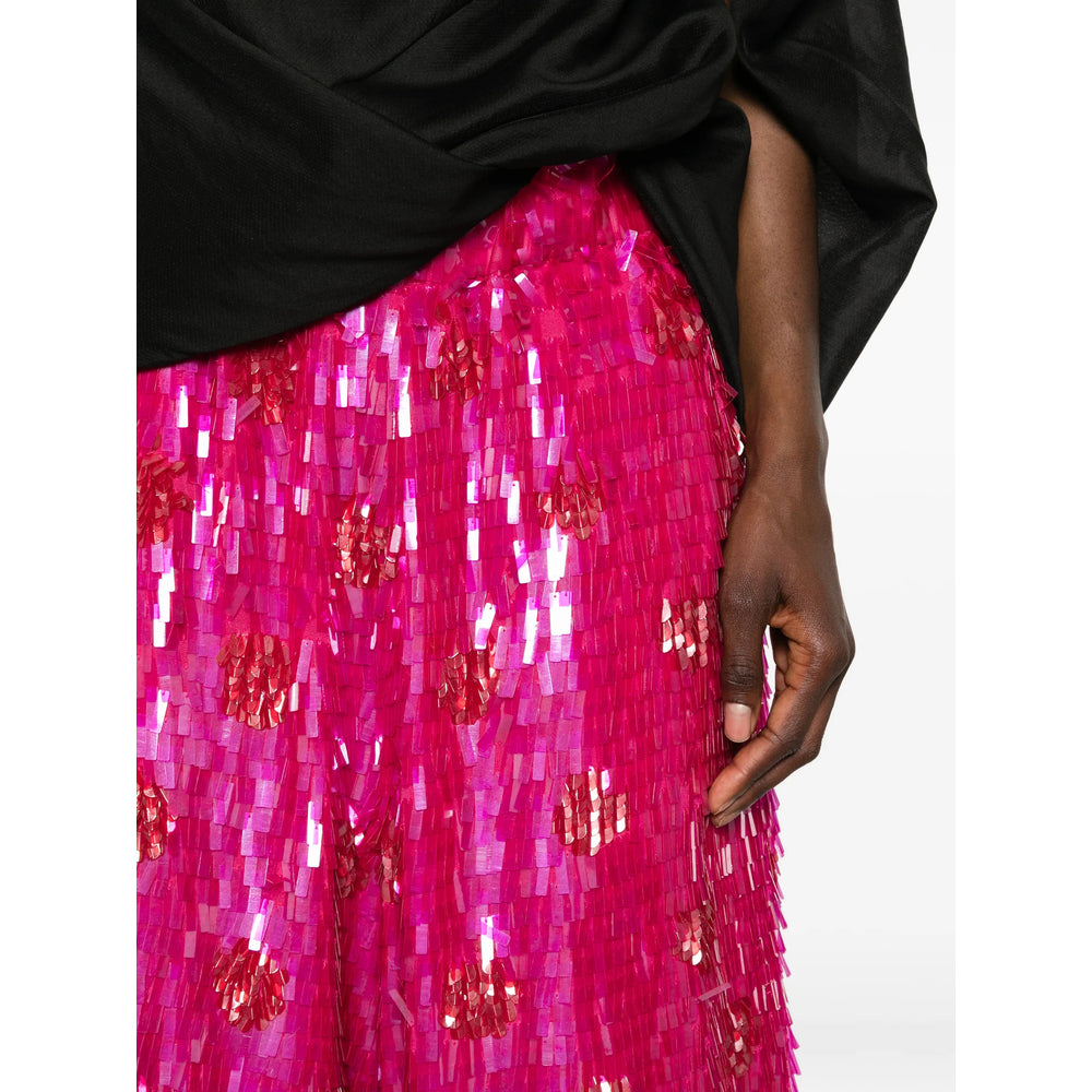Dries Van Noten Pink Shorts - Knee-Length Shorts Women DRIES VAN NOTEN
