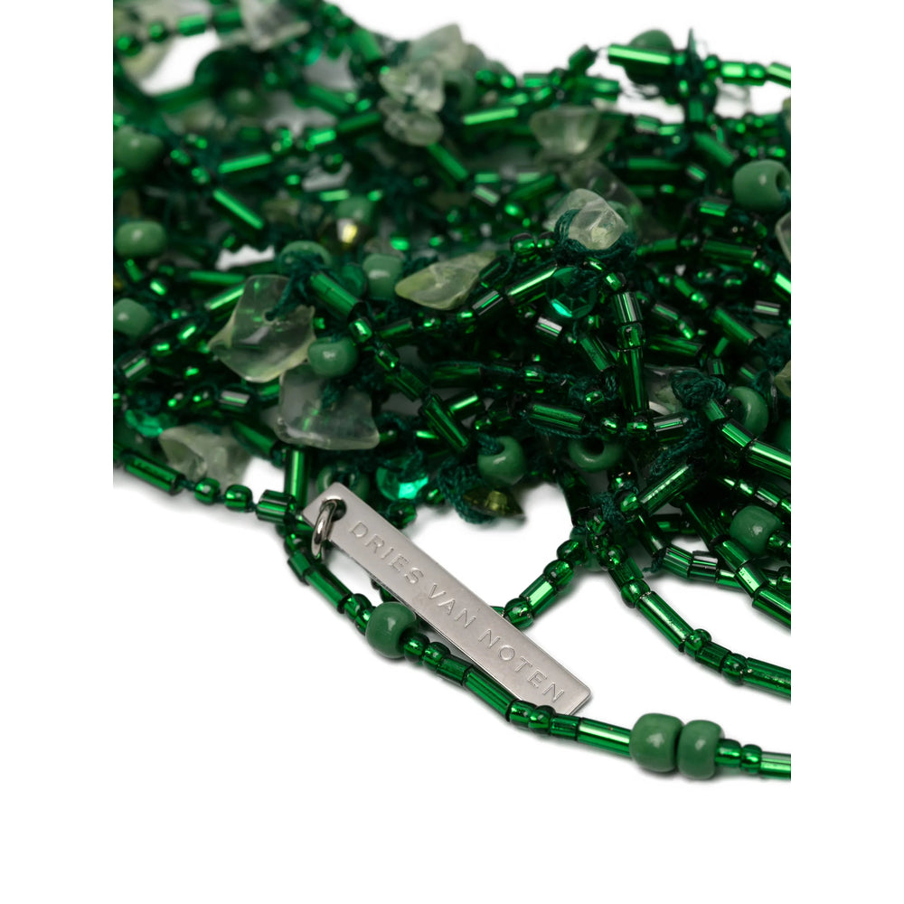 Dries Van Noten Green Necklaces Women DRIES VAN NOTEN