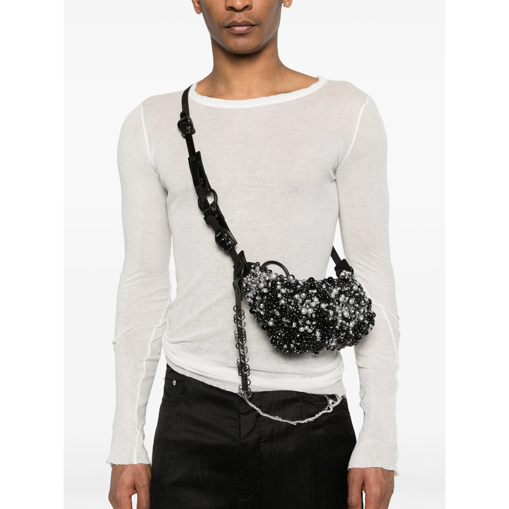 Innerraum Black Tote Bags Men INNERRAUM