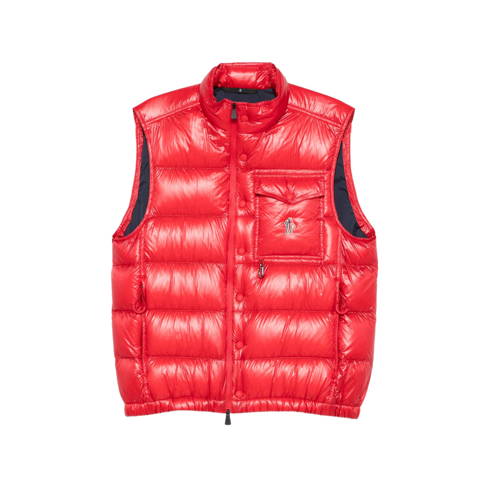 Moncler Grenoble Red Jackets - Waistcoats & Gilets Men MONCLER GRENOBLE