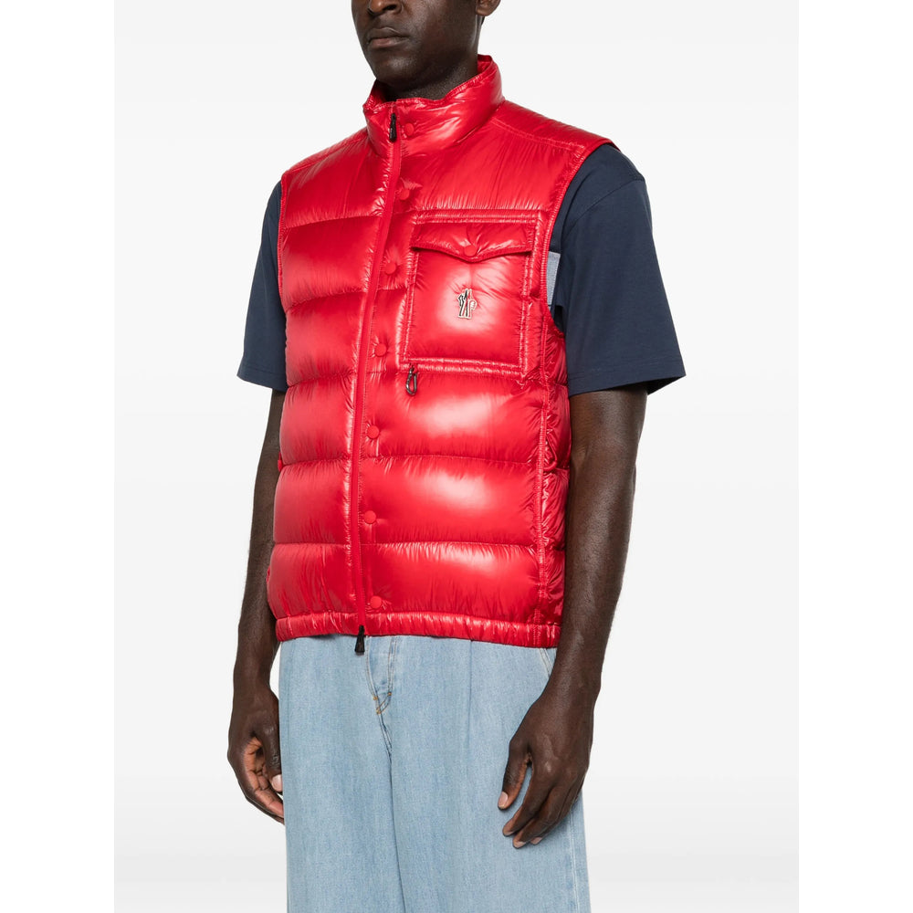 Moncler Grenoble Red Jackets - Waistcoats & Gilets Men MONCLER GRENOBLE