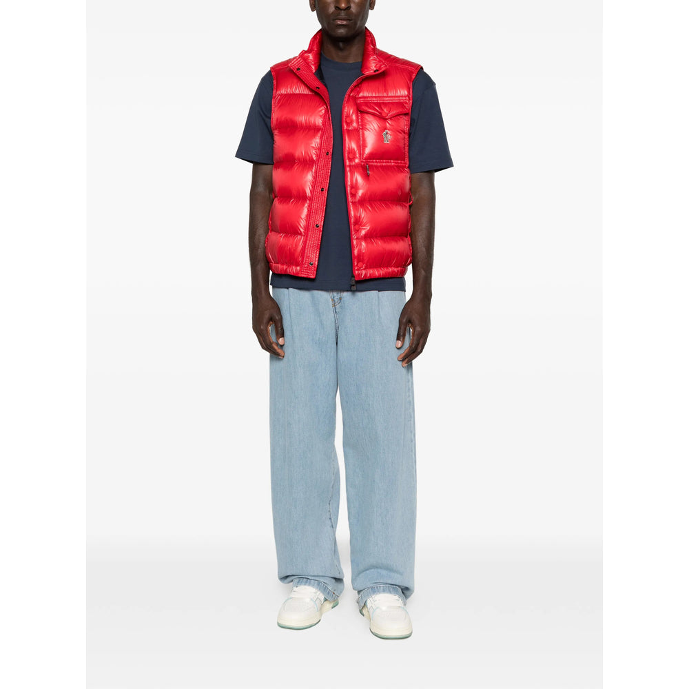 Moncler Grenoble Red Jackets - Waistcoats & Gilets Men MONCLER GRENOBLE