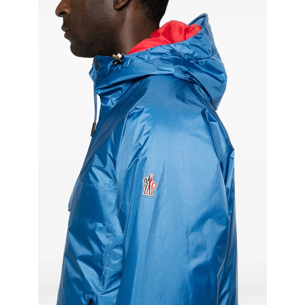 Moncler Grenoble Blue Jackets - Sport Jackets & Windbreakers Men MONCLER GRENOBLE