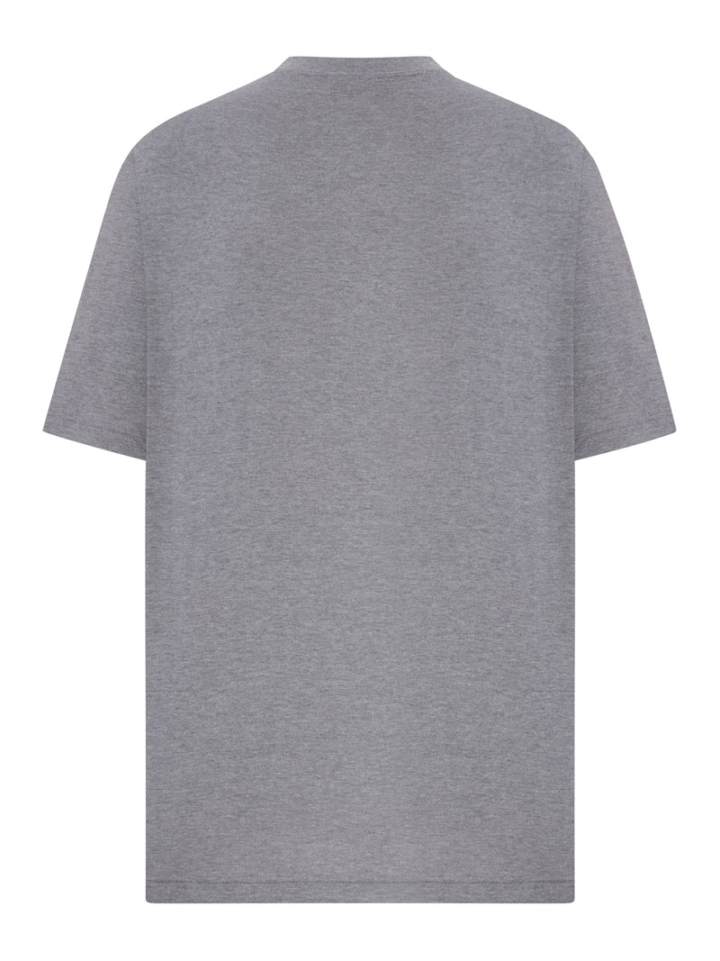 Gucci Women Cotton T-Shirt With Front Logo GUCCI