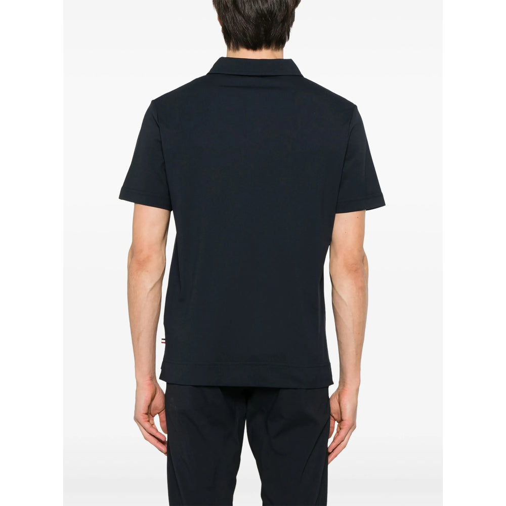 Moncler Grenoble Blue Polo Shirts Men MONCLER GRENOBLE