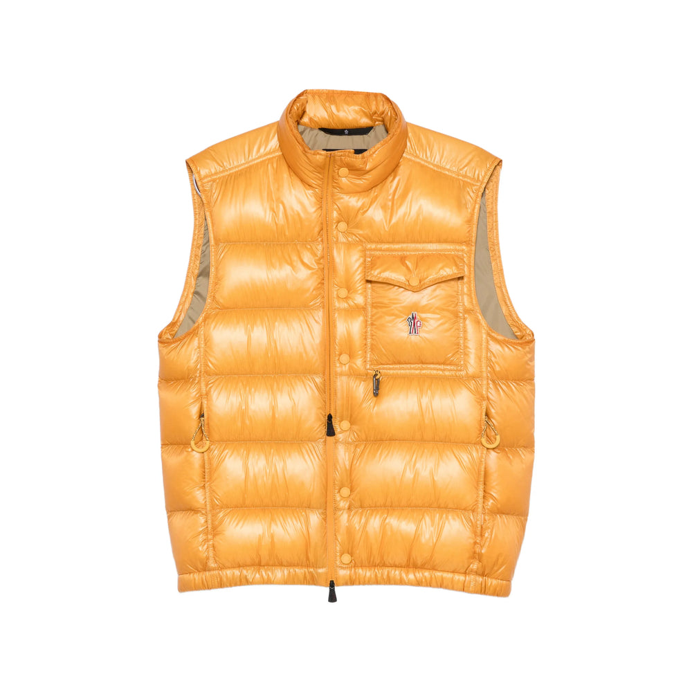 Moncler Grenoble Yellow Jackets - Waistcoats & Gilets Men MONCLER GRENOBLE