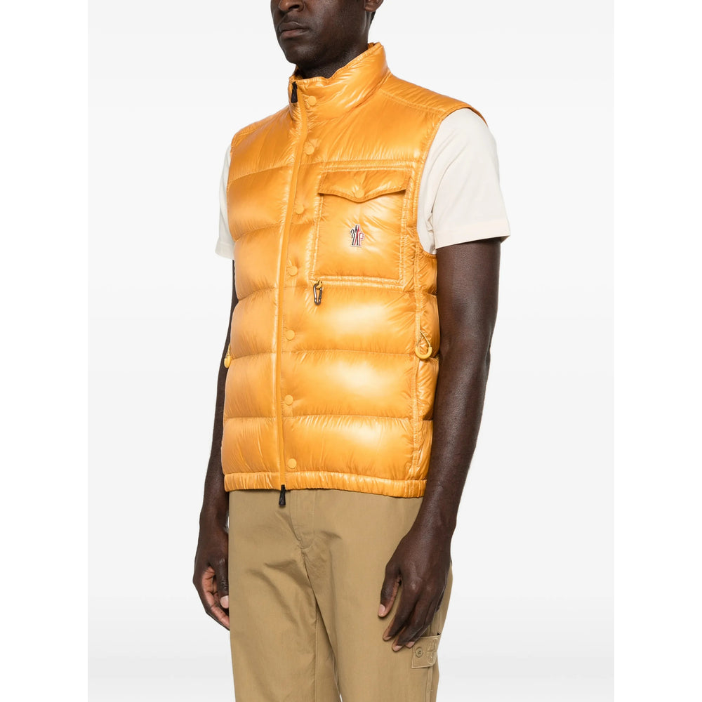 Moncler Grenoble Yellow Jackets - Waistcoats & Gilets Men MONCLER GRENOBLE