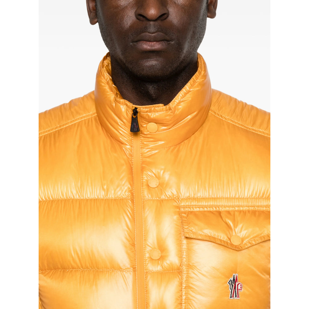 Moncler Grenoble Yellow Jackets - Waistcoats & Gilets Men MONCLER GRENOBLE