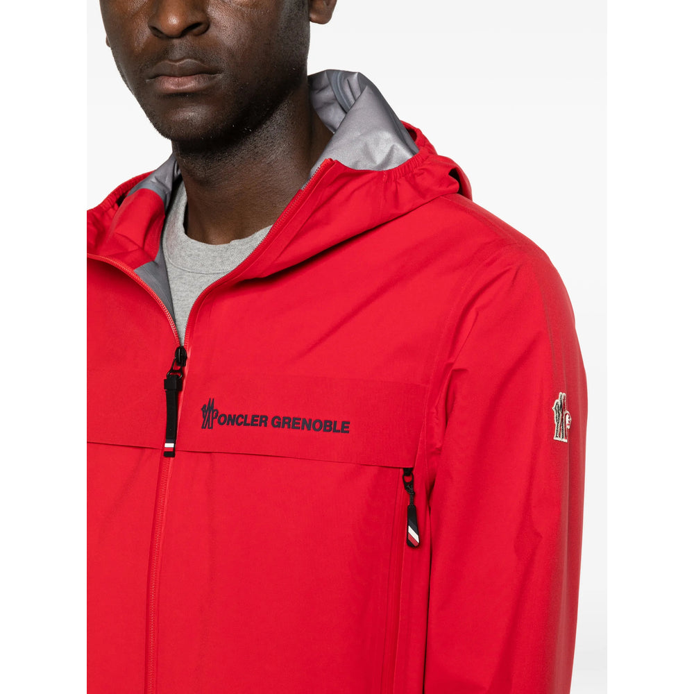 Moncler Grenoble Red Jackets - Lightweight Jackets Men MONCLER GRENOBLE