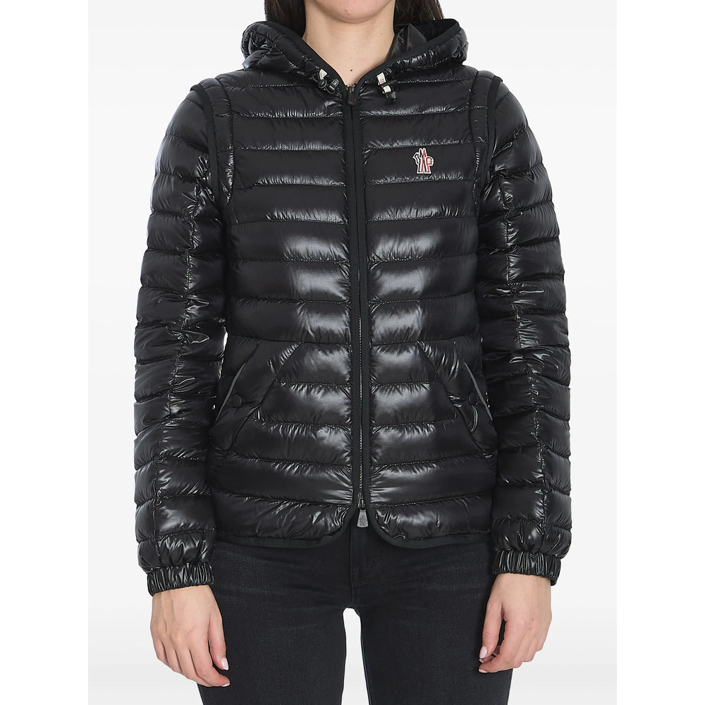 Moncler Grenoble Black Jackets - Puffer Jackets Women MONCLER GRENOBLE