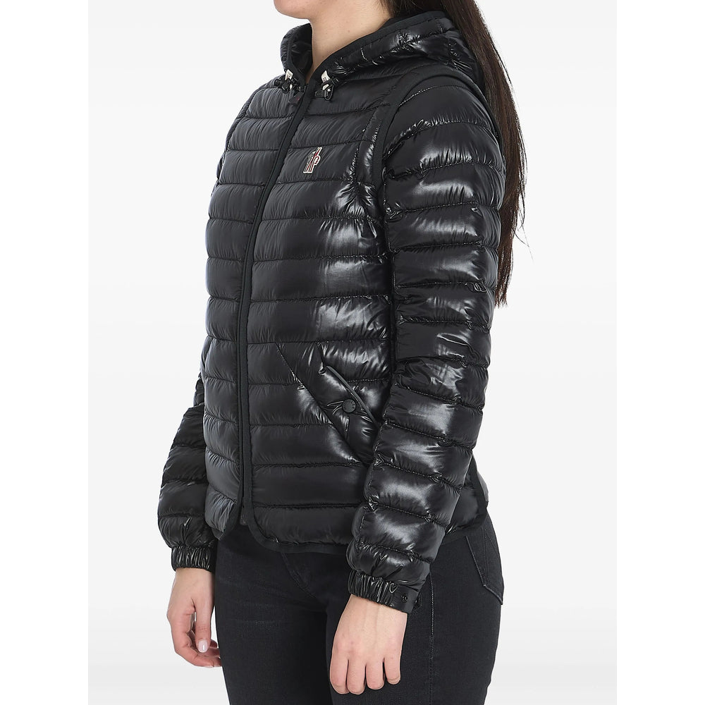 Moncler Grenoble Black Jackets - Puffer Jackets Women MONCLER GRENOBLE
