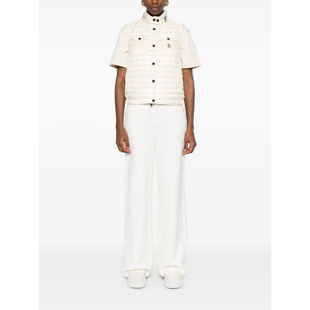 Moncler Grenoble Neutrals Jackets - Waistcoat & Gilets Women MONCLER GRENOBLE
