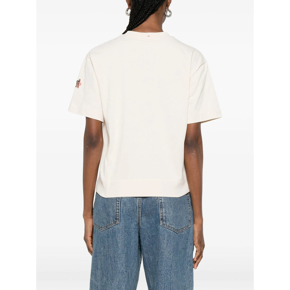 Moncler Grenoble Neutrals Tops - T-Shirts & Jerseys Women MONCLER GRENOBLE