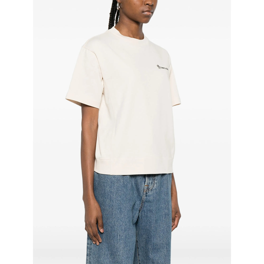 Moncler Grenoble Neutrals Tops - T-Shirts & Jerseys Women MONCLER GRENOBLE