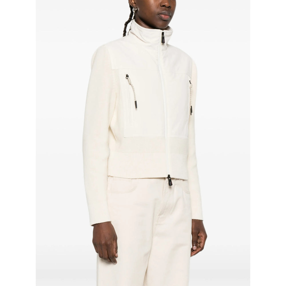 Moncler Grenoble Neutrals Knitwear - Cardigans Women MONCLER GRENOBLE
