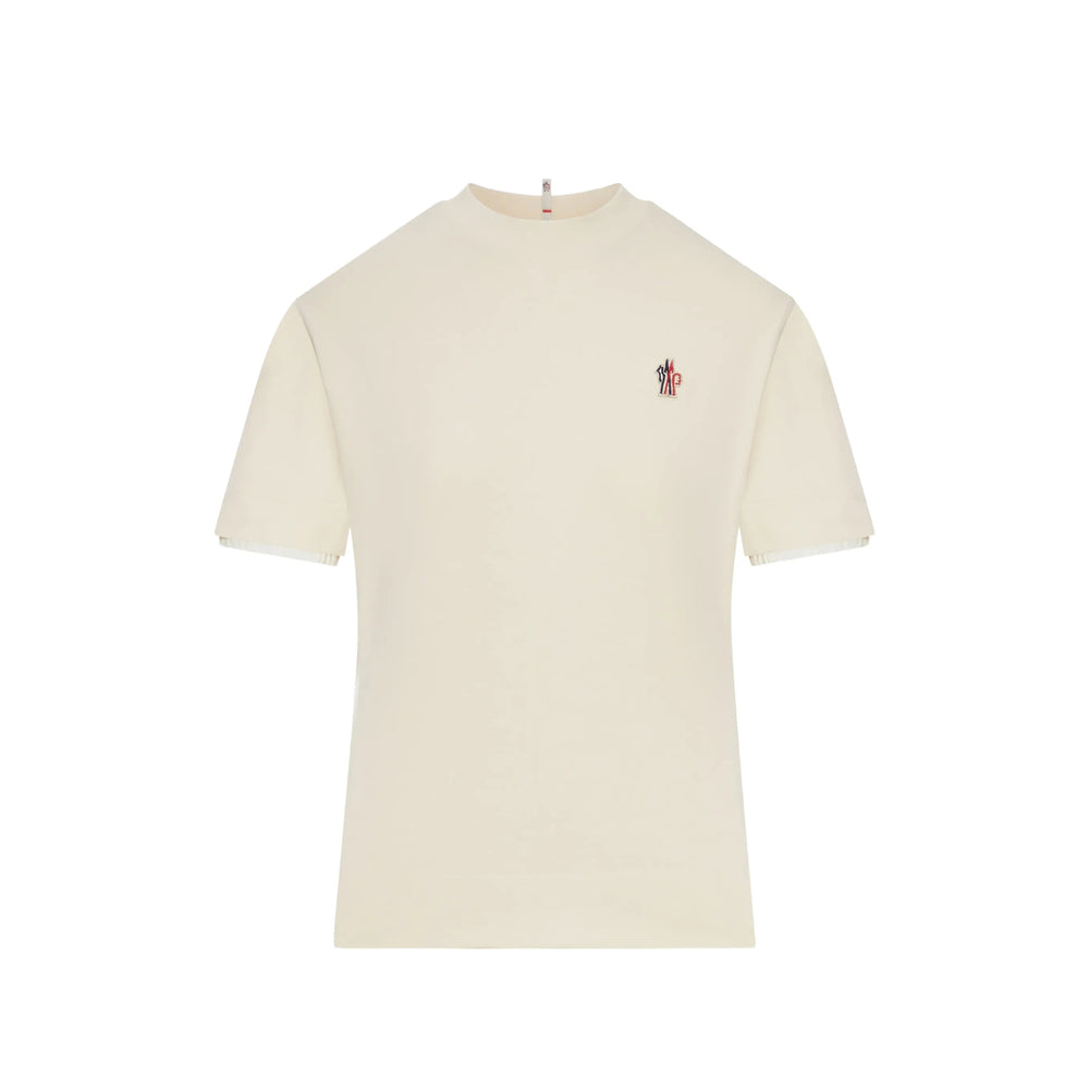 Moncler Grenoble Neutrals Tops - T-Shirts & Jerseys Women MONCLER GRENOBLE