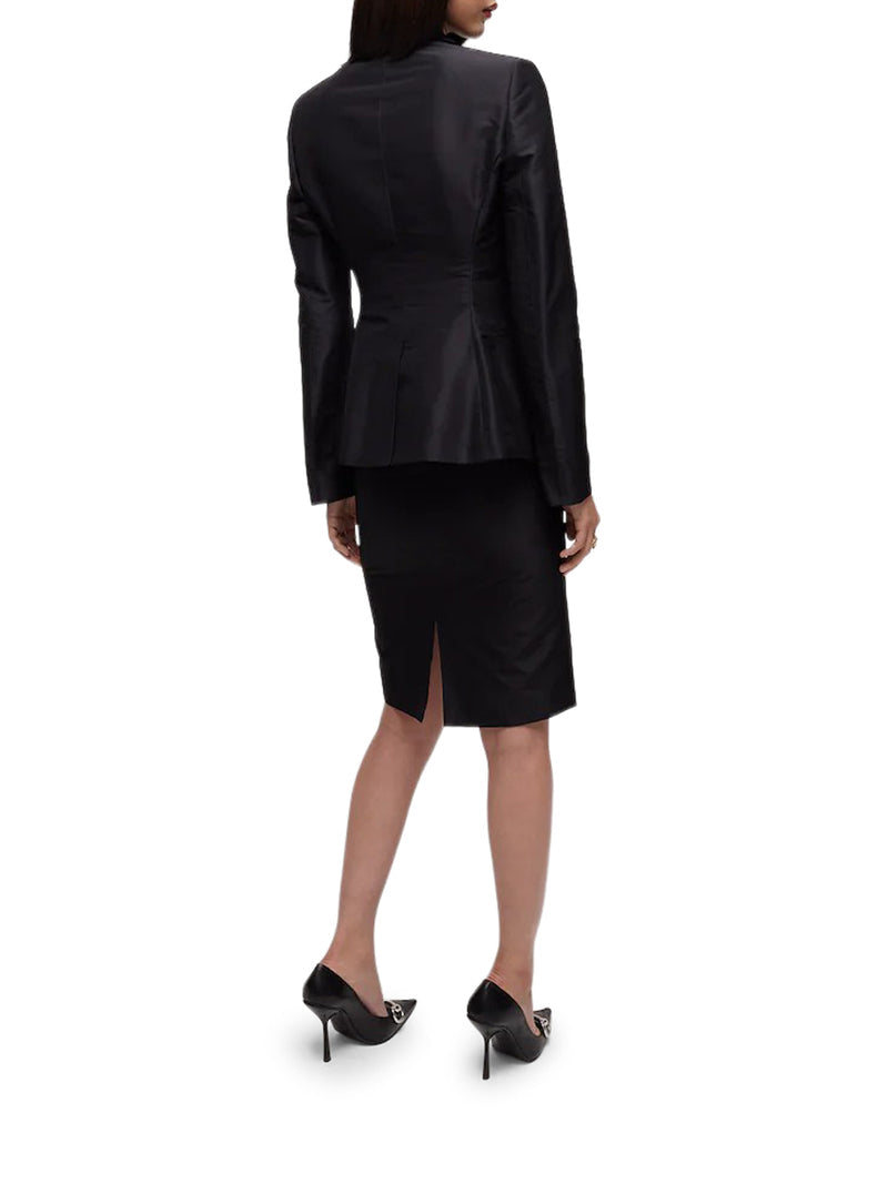 Gucci Women Fine Silk Faille Jacket GUCCI