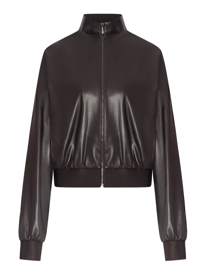 Gucci Women Bomber Jacket In Soft Nappa GUCCI