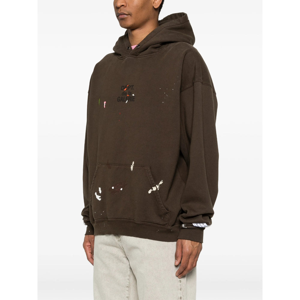 Gallery Dept. Brown Sweaters & Knitwear - Hoodies Men GALLERY DEPT.