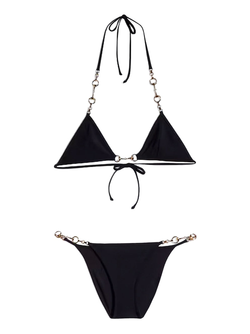 Gucci Women Stretch Jersey Bikini With Clamp GUCCI
