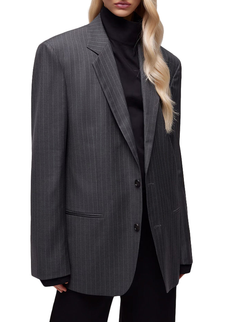 Gucci Women Pinstriped Wool Jacket GUCCI