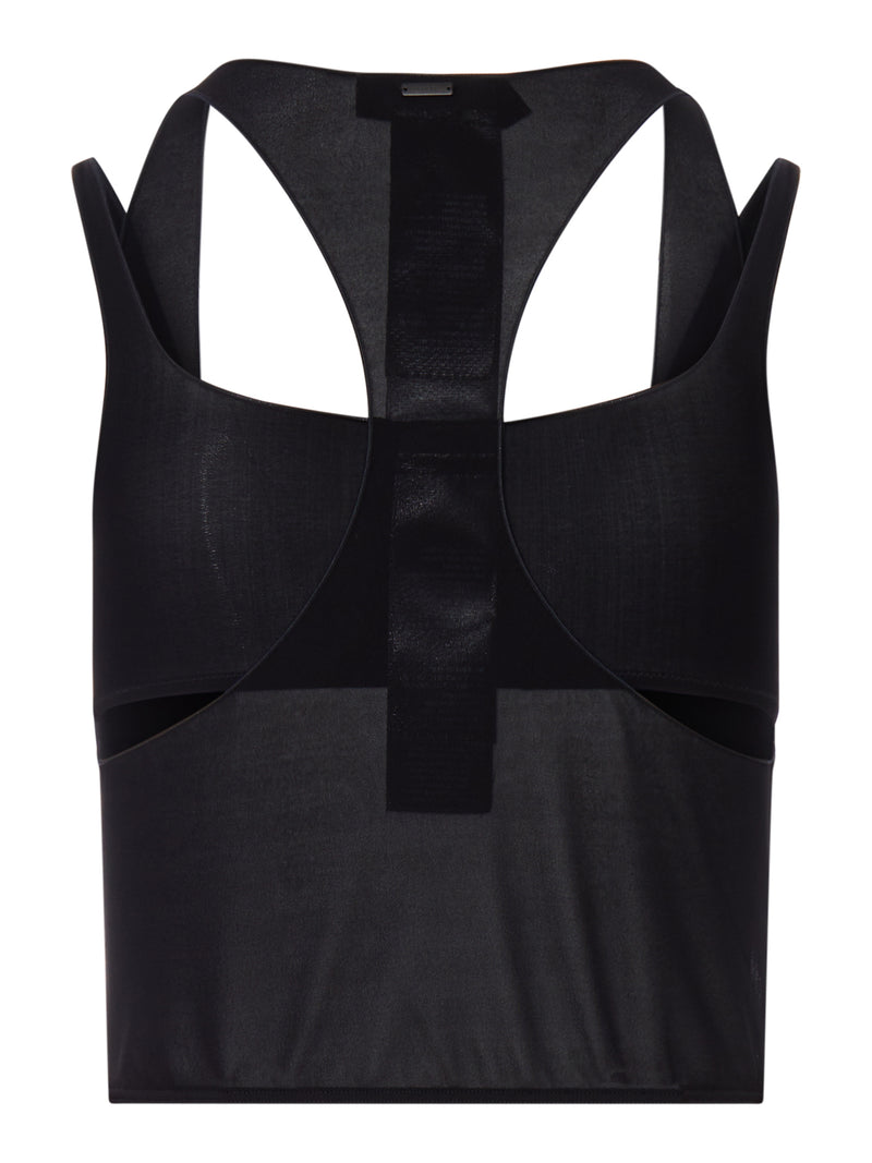 Gucci Women Semi-Transparent Top In Technical Fabric GUCCI