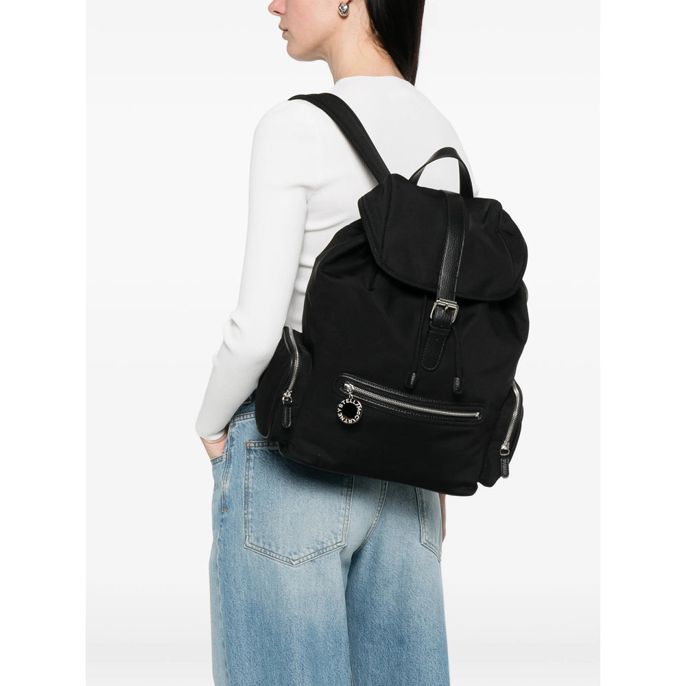 Stella Mccartney Black Backpacks Women STELLA MCCARTNEY