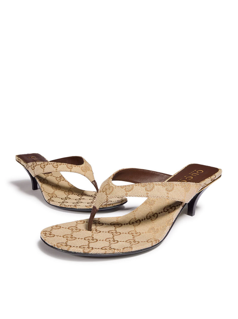 Gucci Women Victoria Flip-Flops Sandals GUCCI