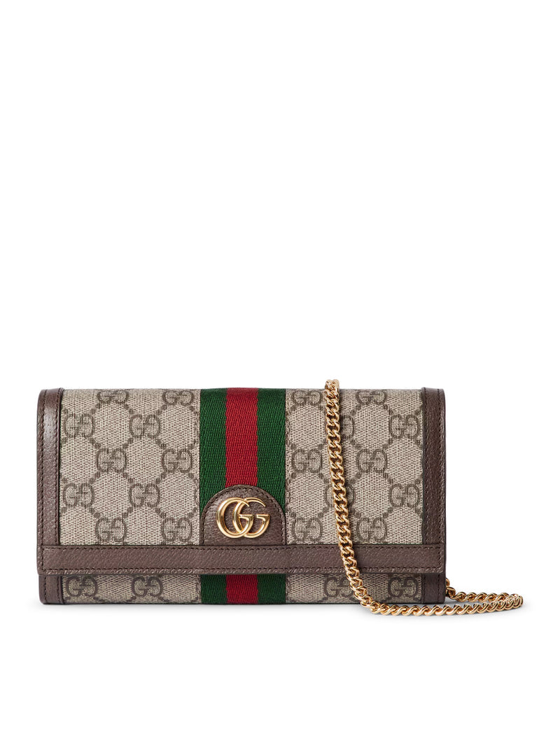 Gucci Women Ophidia Wallet With Chain GUCCI