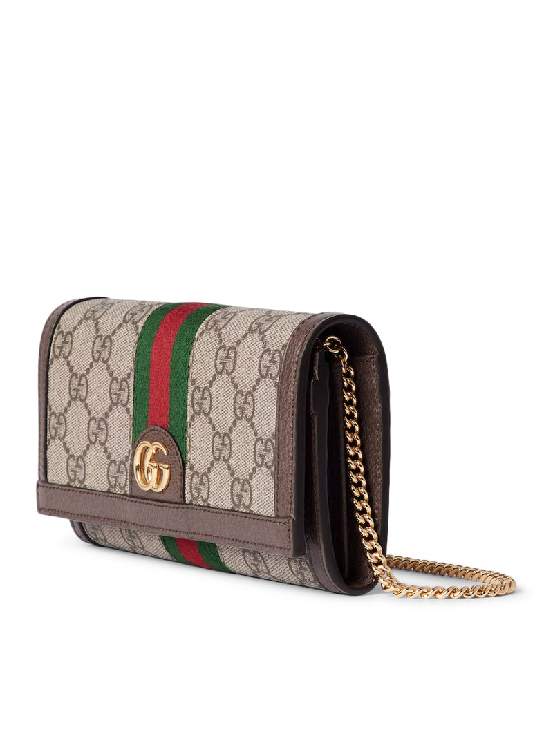 Gucci Women Ophidia Wallet With Chain GUCCI