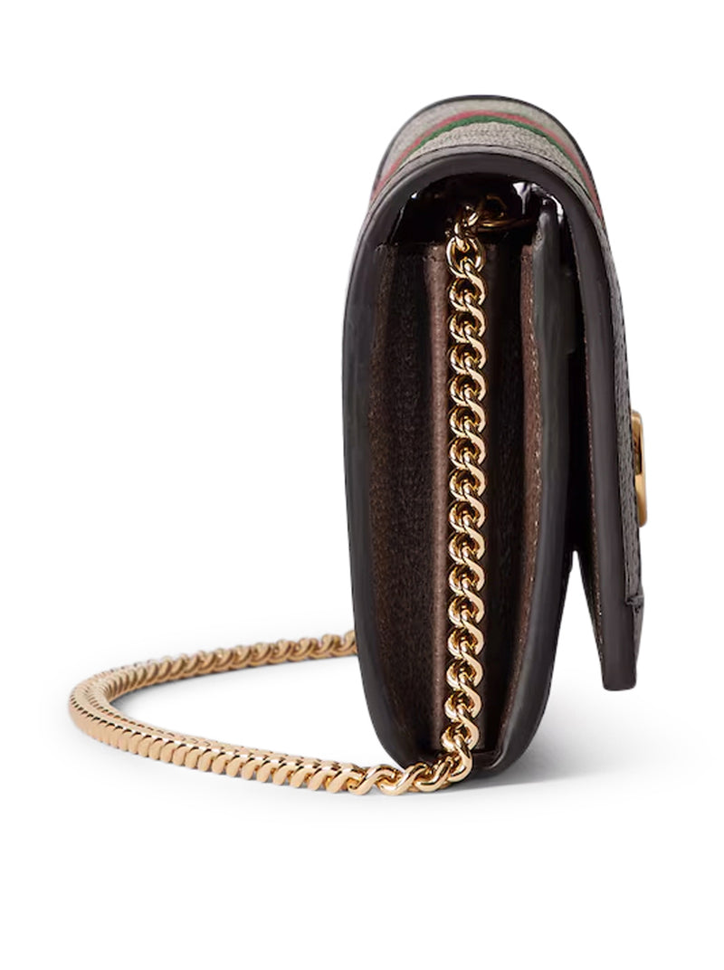 Gucci Women Ophidia Wallet With Chain GUCCI